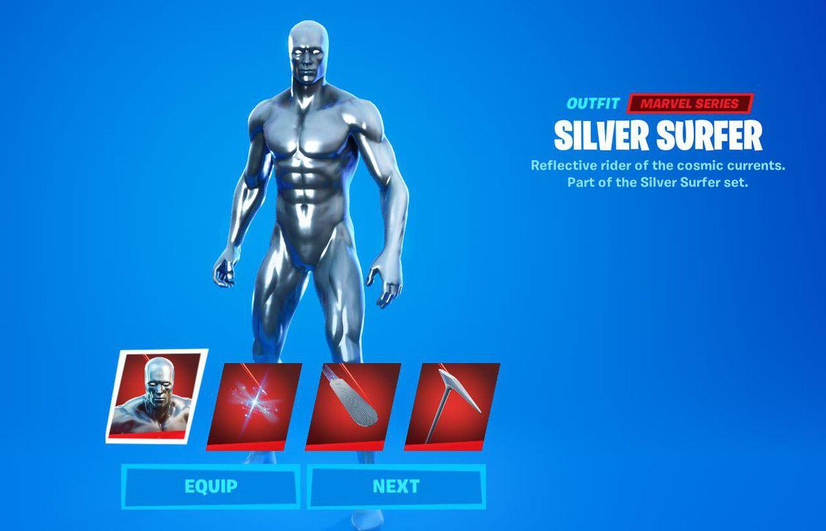 La Peau De Surfeur D'argent De Fortnite Vient D'être Mise