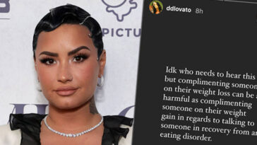 Demi Lovato Dit Qu'il Est "nocif" De Commenter La Perte